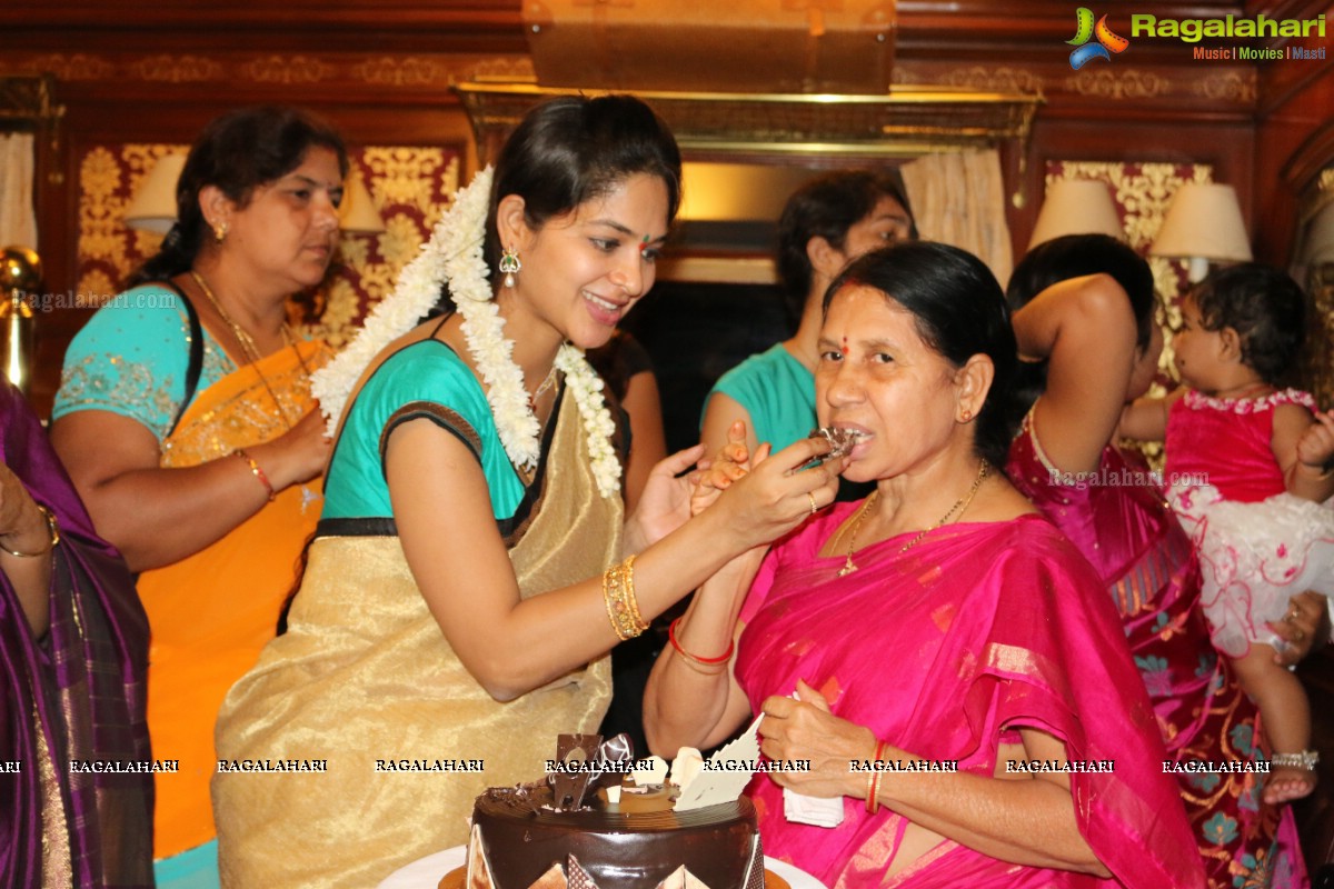 Actress Madhumitha Sivabalaji Birthday Celebrations 2014