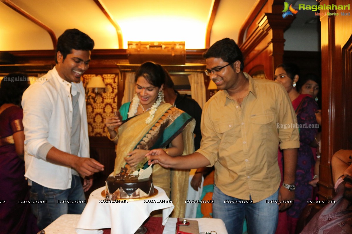 Actress Madhumitha Sivabalaji Birthday Celebrations 2014