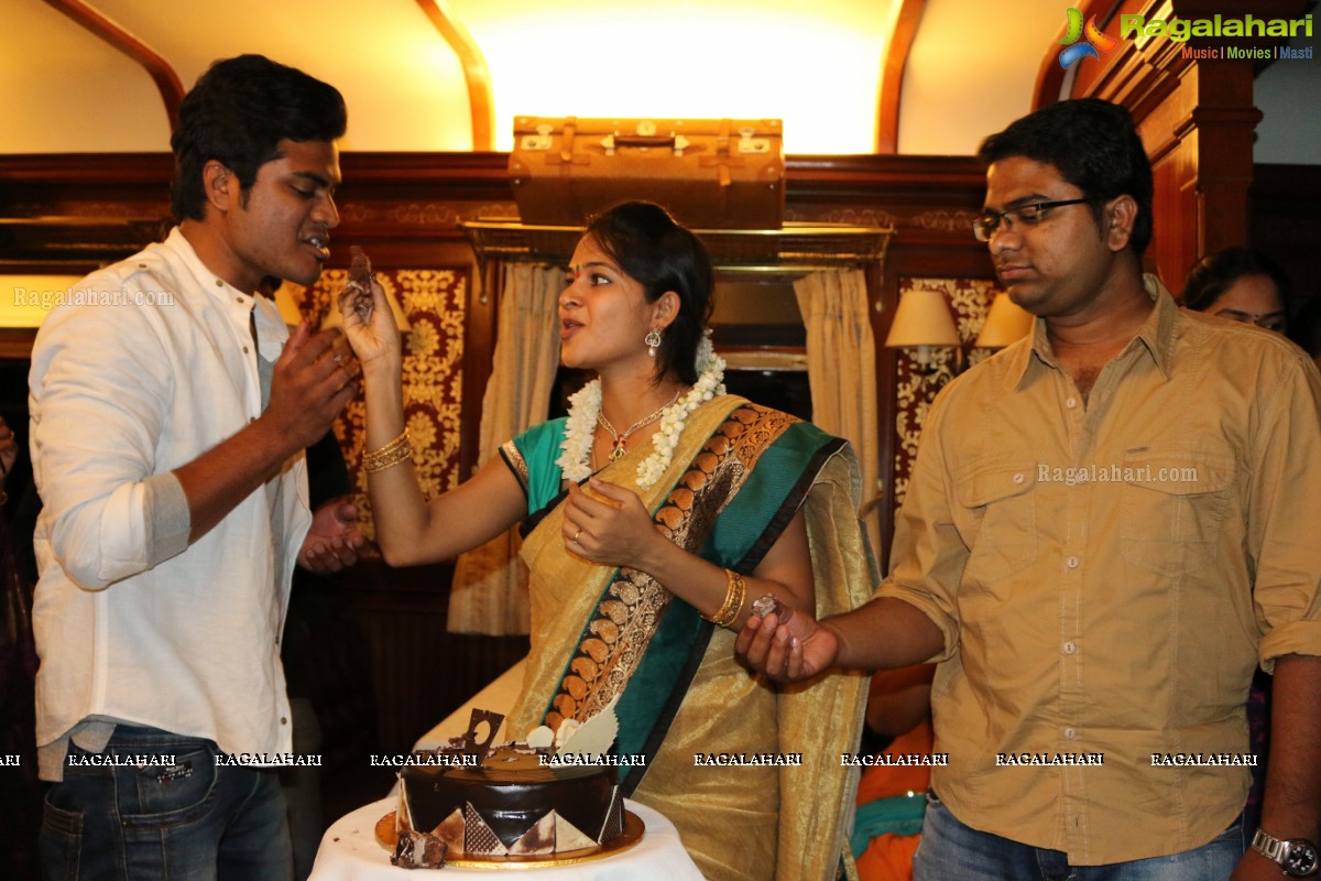 Actress Madhumitha Sivabalaji Birthday Celebrations 2014