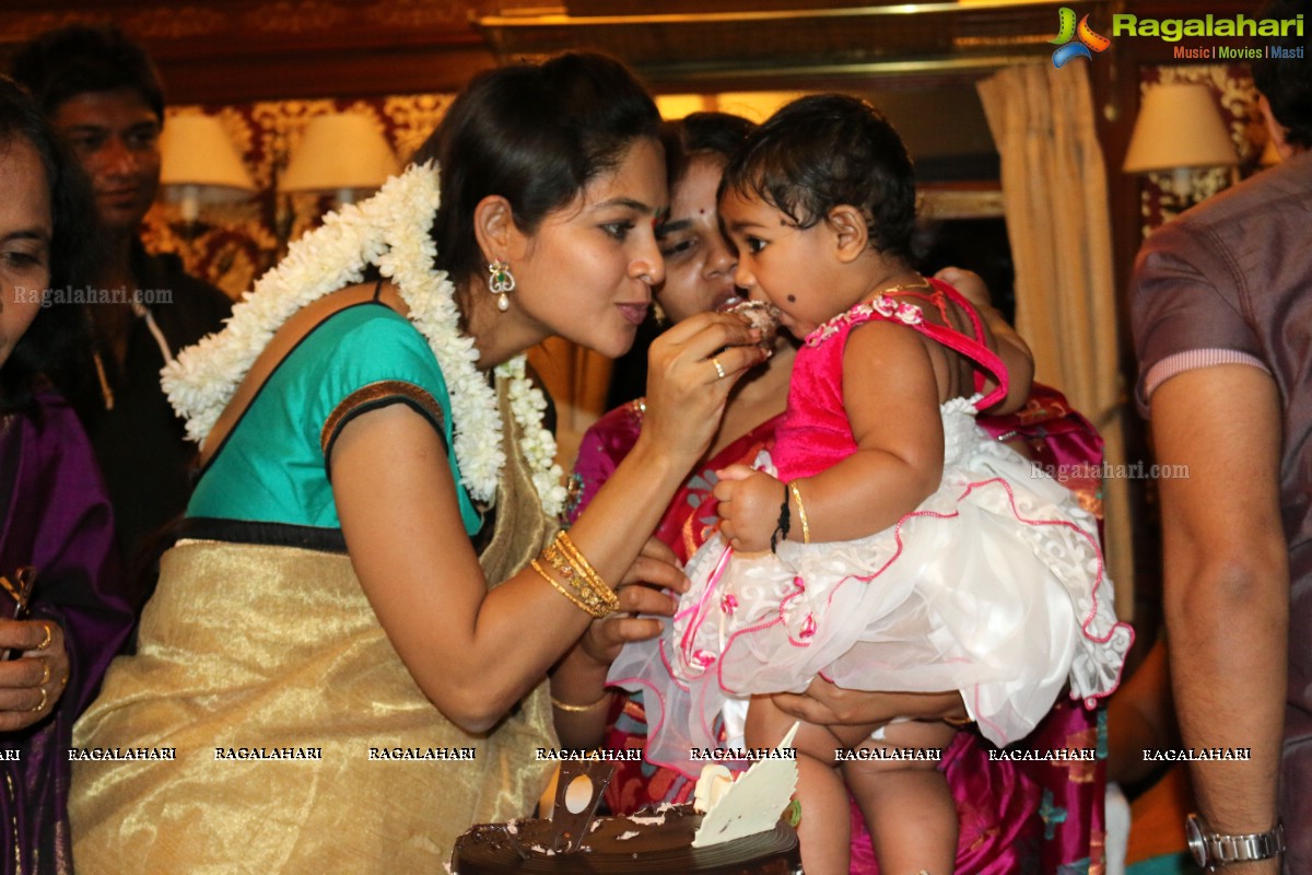 Actress Madhumitha Sivabalaji Birthday Celebrations 2014