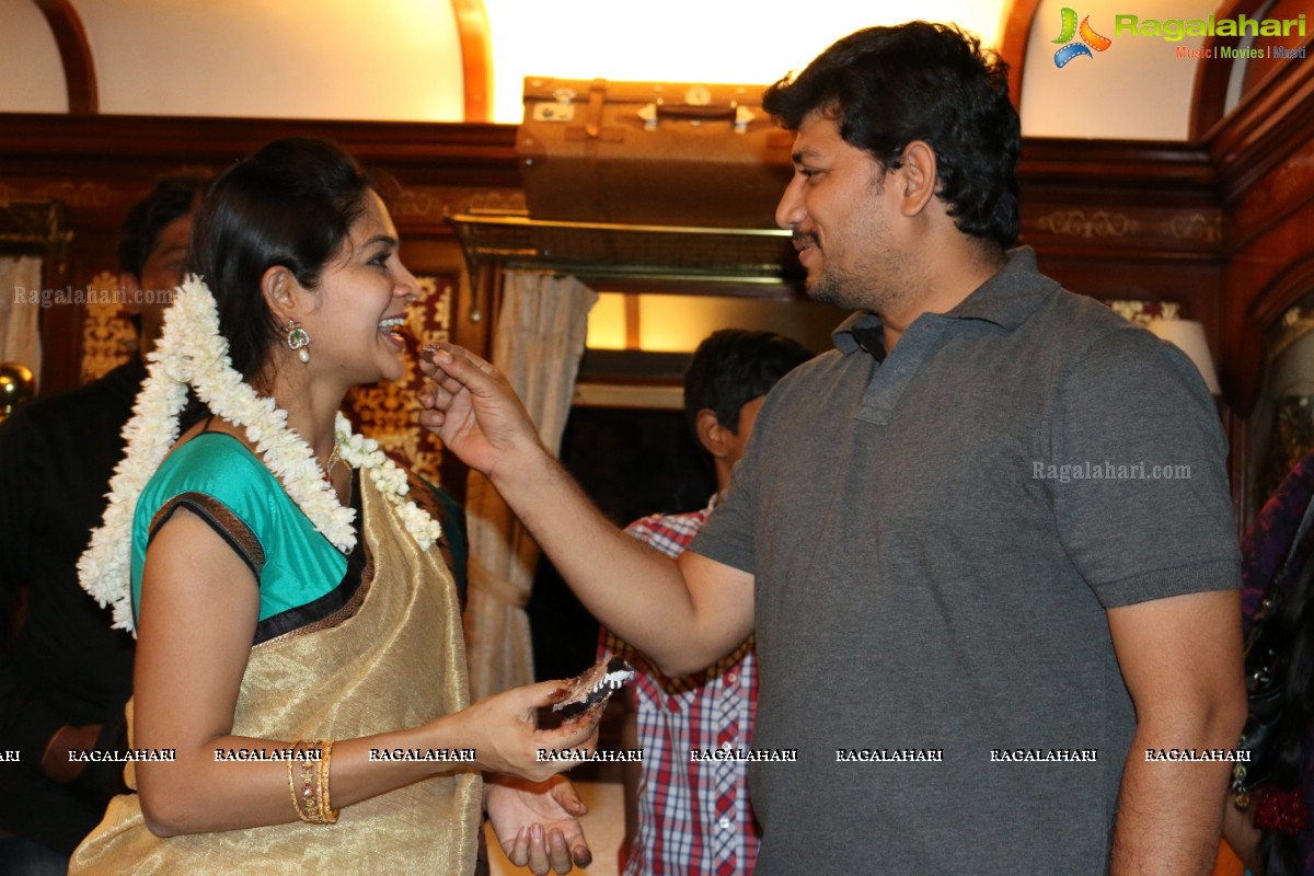 Actress Madhumitha Sivabalaji Birthday Celebrations 2014