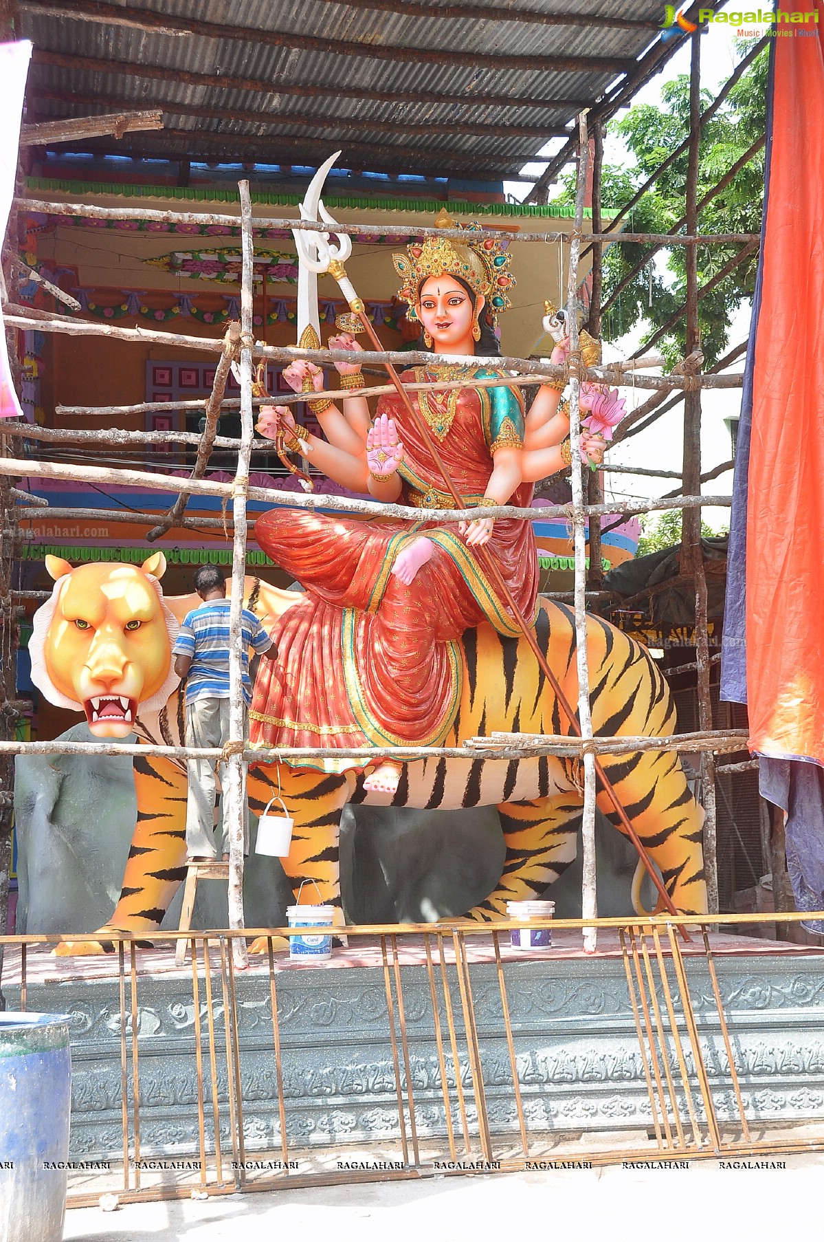 Making of Khairatabad Ganesh 2014