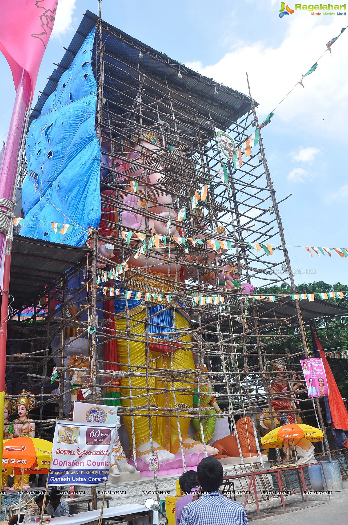 Making of Khairatabad Ganesh 2014