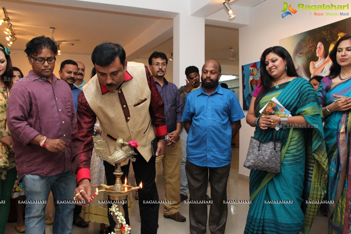 Monsoon Shades Group Exhibition at Gallery Space, Hyderabad