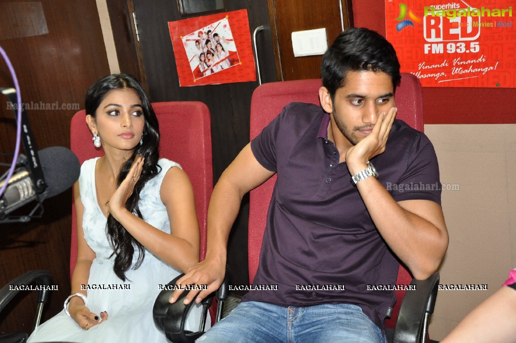 Oka Laila Kosam Team at RED FM, Hyderabad