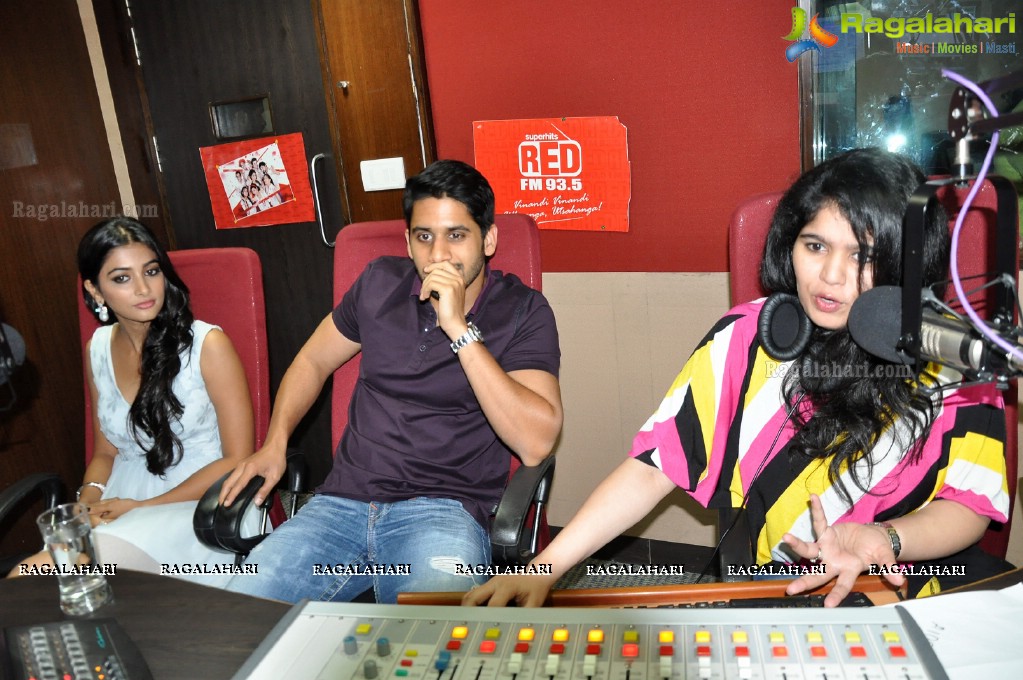 Oka Laila Kosam Team at RED FM, Hyderabad