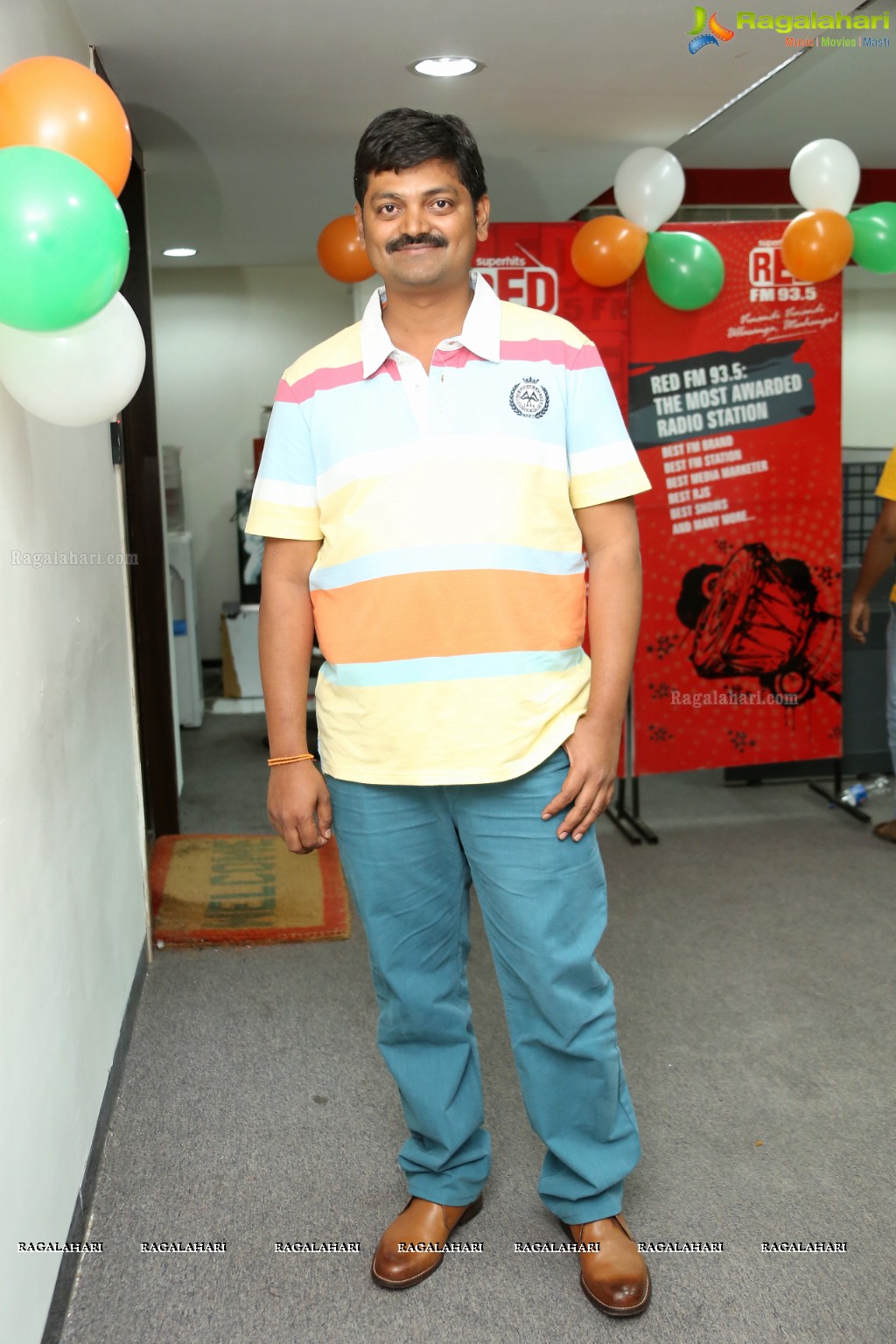 Oka Laila Kosam Team at RED FM, Hyderabad