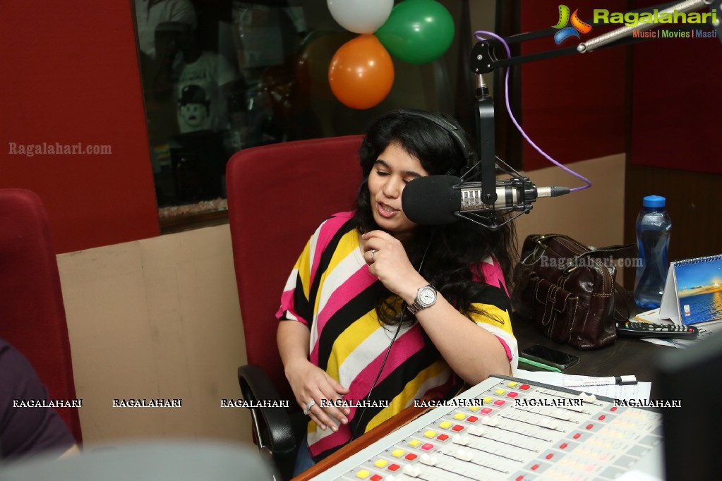 Oka Laila Kosam Team at RED FM, Hyderabad