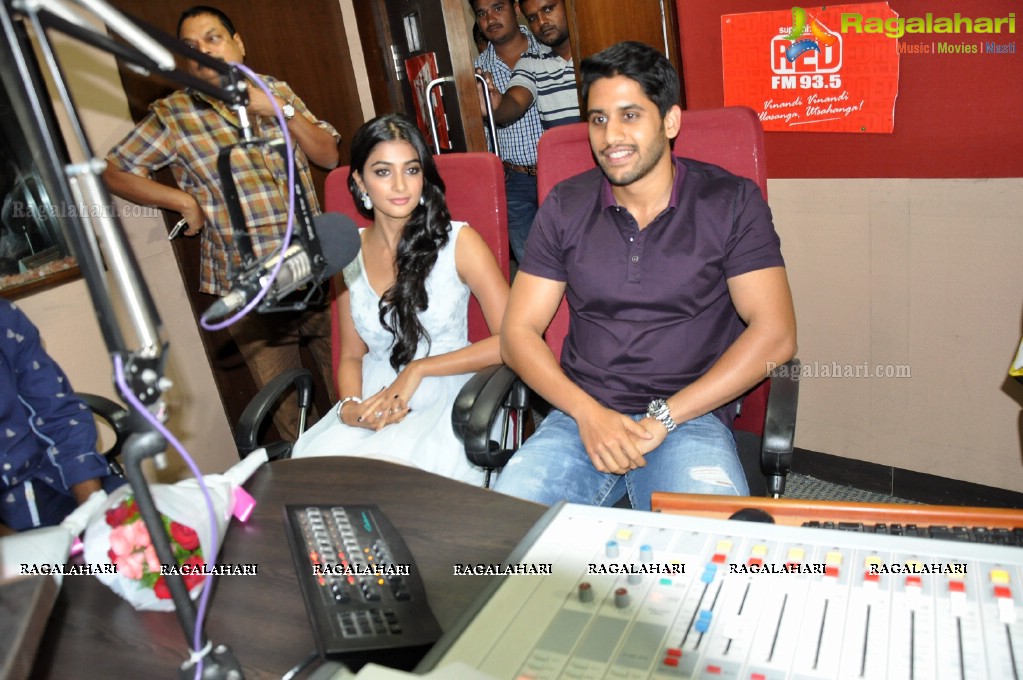 Oka Laila Kosam Team at RED FM, Hyderabad