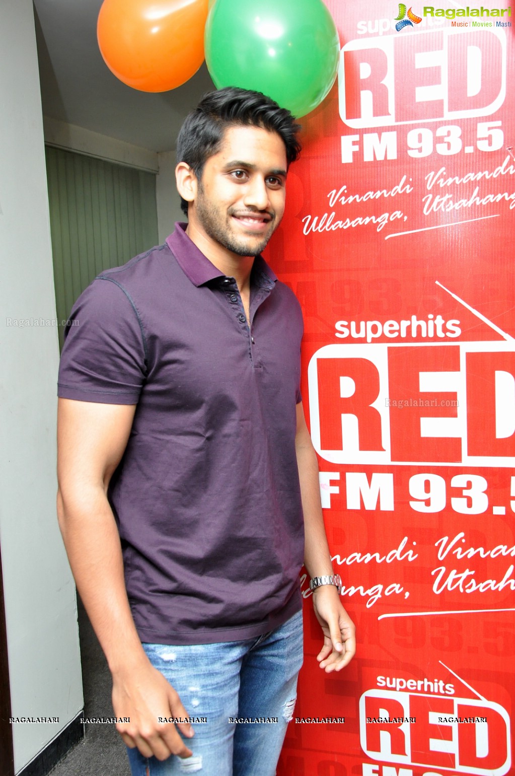 Oka Laila Kosam Team at RED FM, Hyderabad