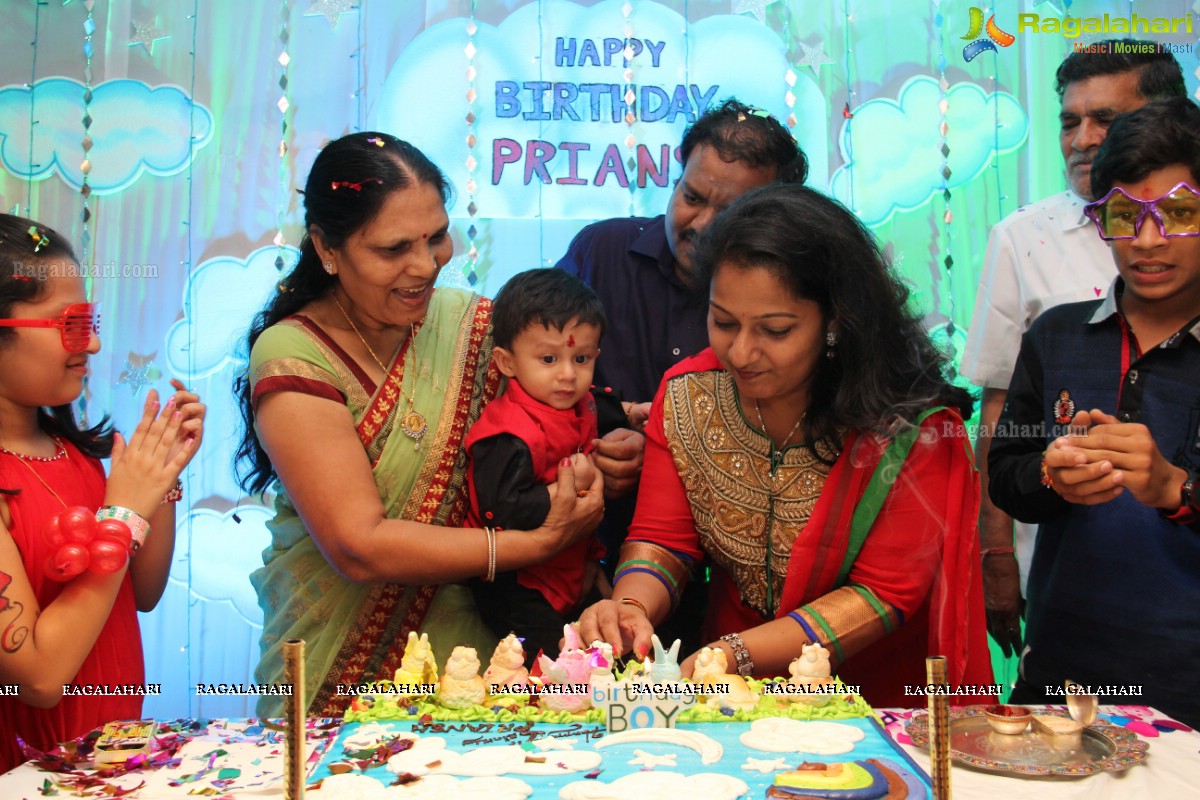 Priansh Garg 1st Birthday Celebrations