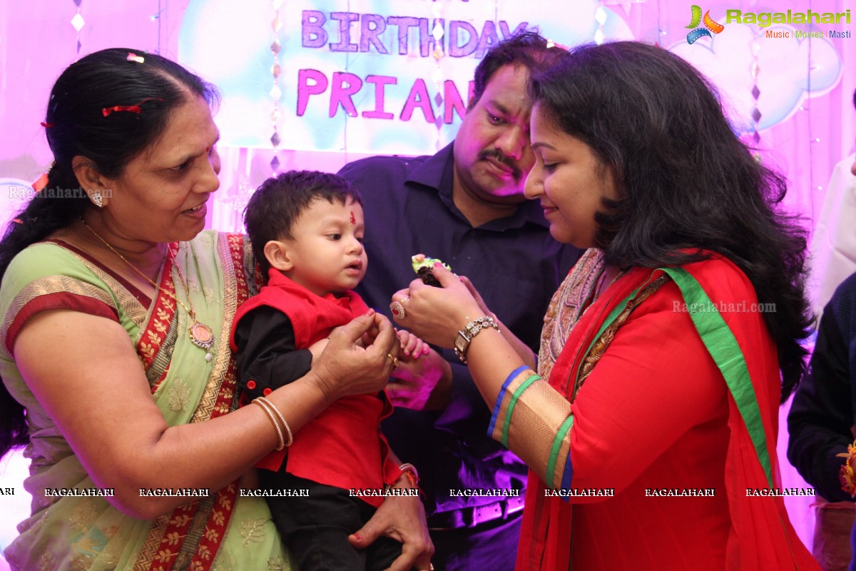 Priansh Garg 1st Birthday Celebrations