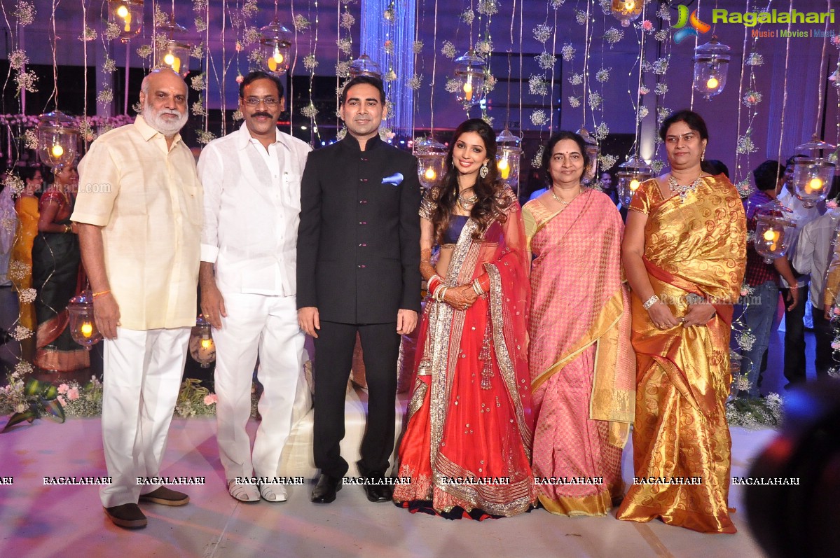 Raghavendra Rao's Son Prakash Rao Wedding Reception