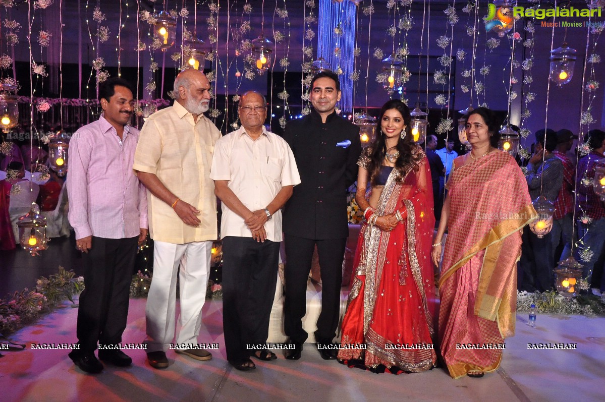 Raghavendra Rao's Son Prakash Rao Wedding Reception