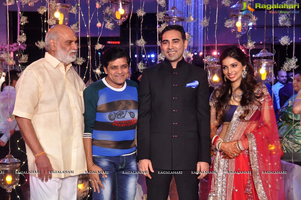 Raghavendra Rao's Son Prakash Rao Wedding Reception