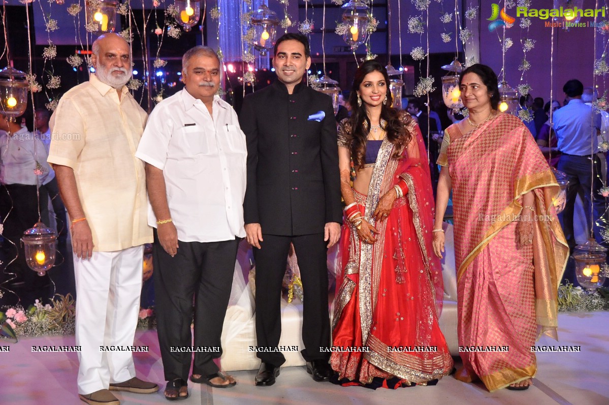 Raghavendra Rao's Son Prakash Rao Wedding Reception