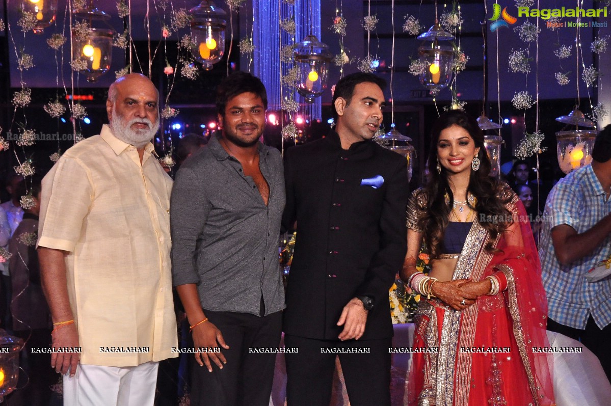 Raghavendra Rao's Son Prakash Rao Wedding Reception