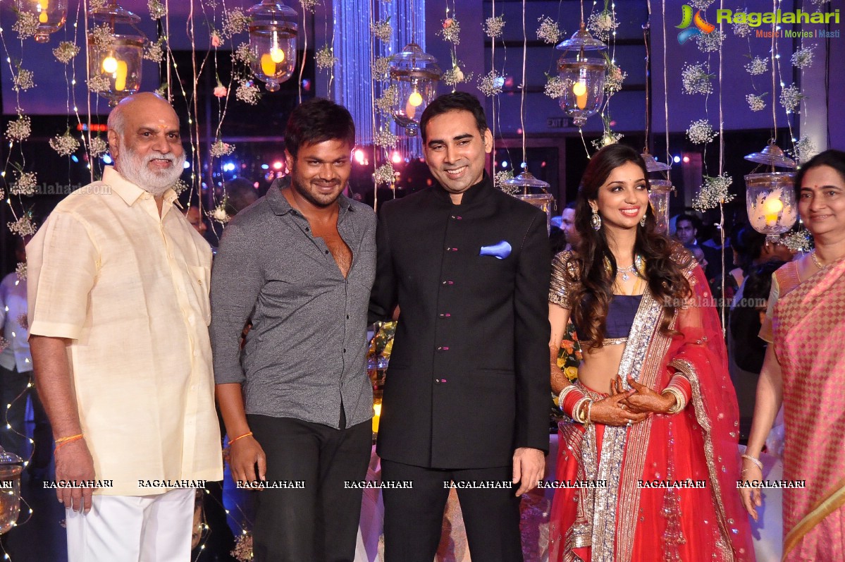 Raghavendra Rao's Son Prakash Rao Wedding Reception