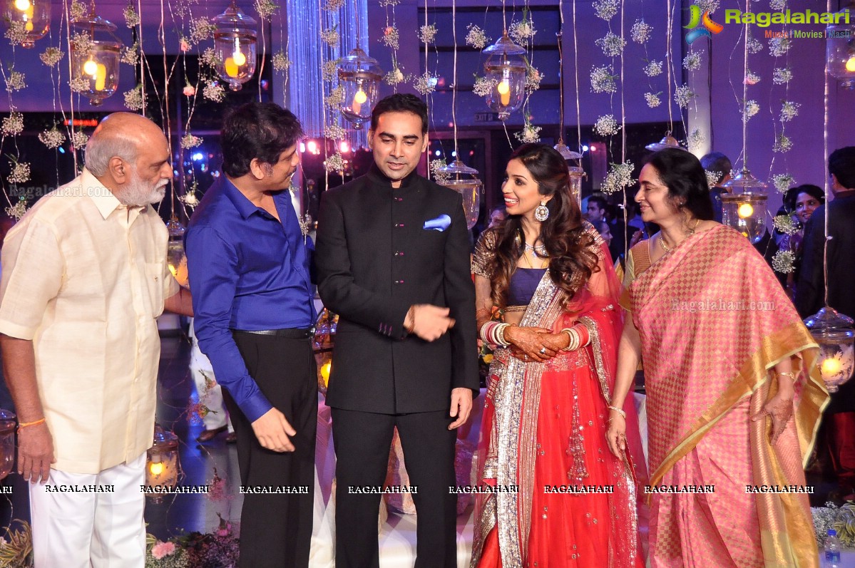 Raghavendra Rao's Son Prakash Rao Wedding Reception