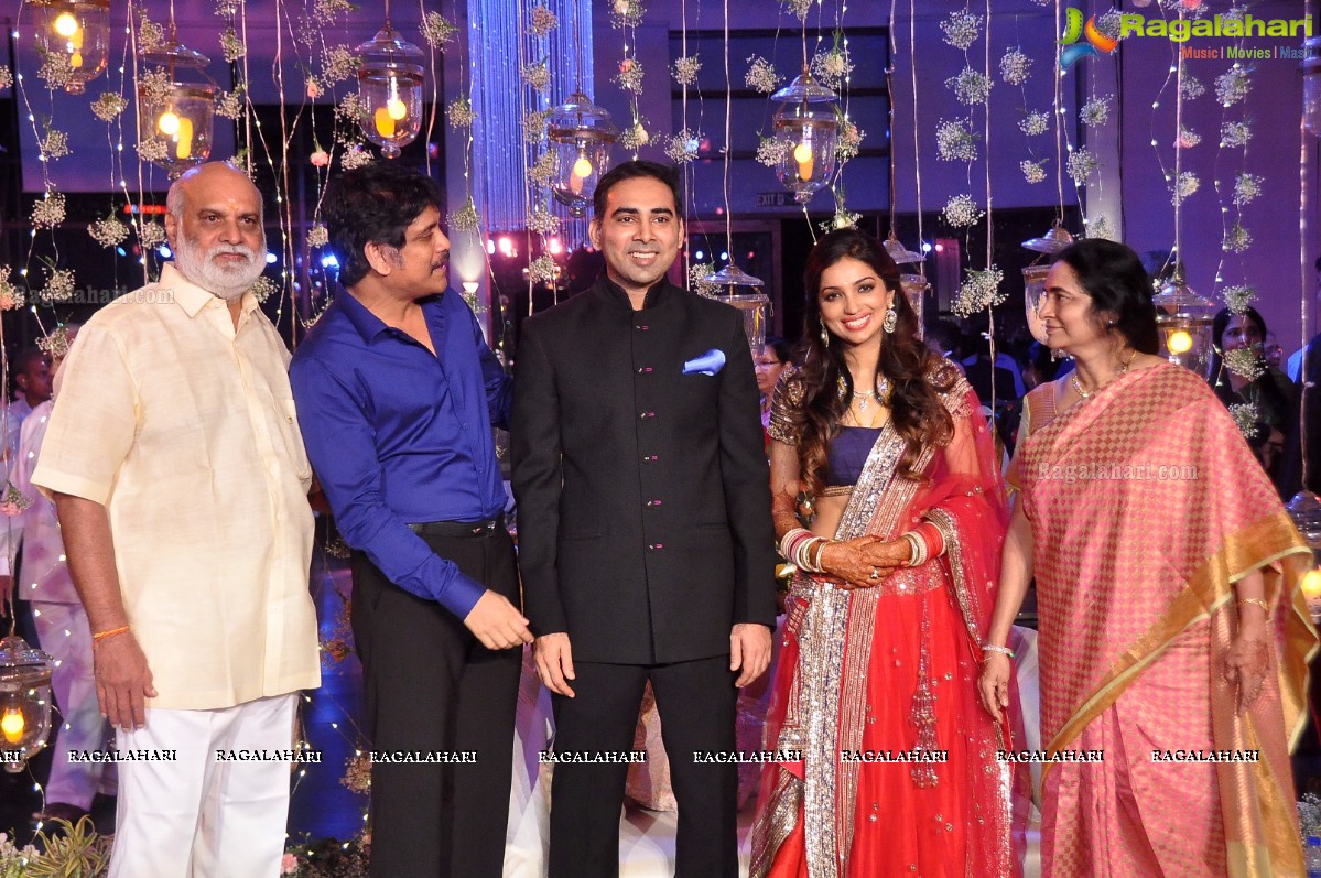 Raghavendra Rao's Son Prakash Rao Wedding Reception