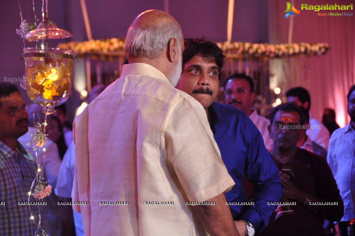 Raghavendra Rao's Son Prakash Rao Wedding Reception