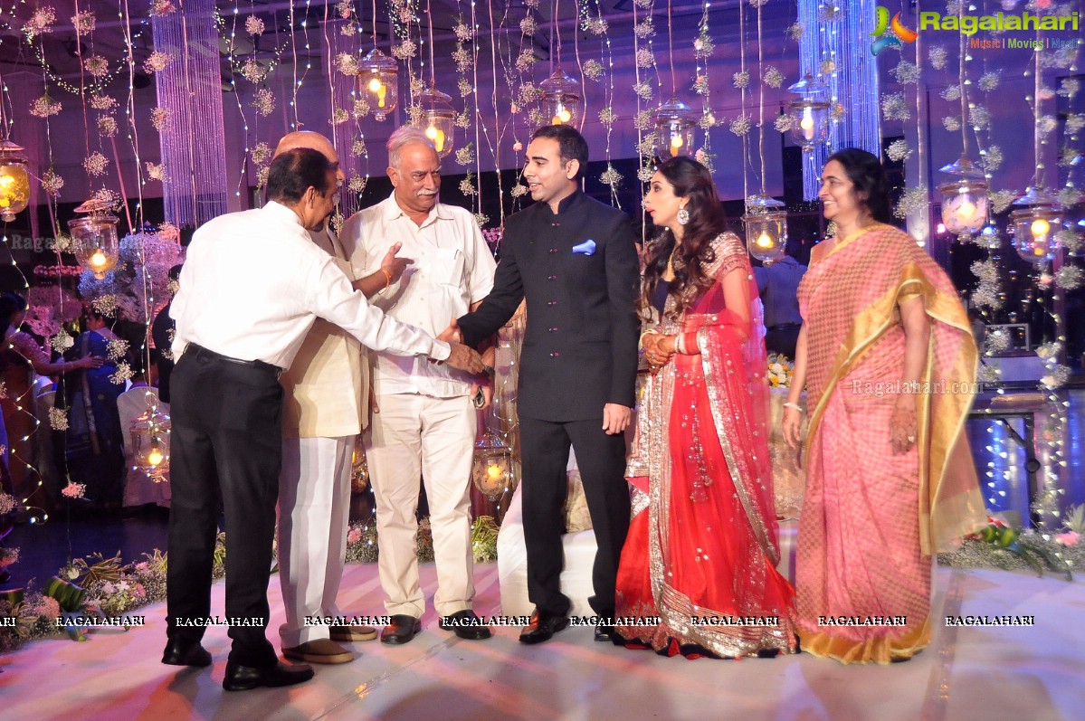 Raghavendra Rao's Son Prakash Rao Wedding Reception