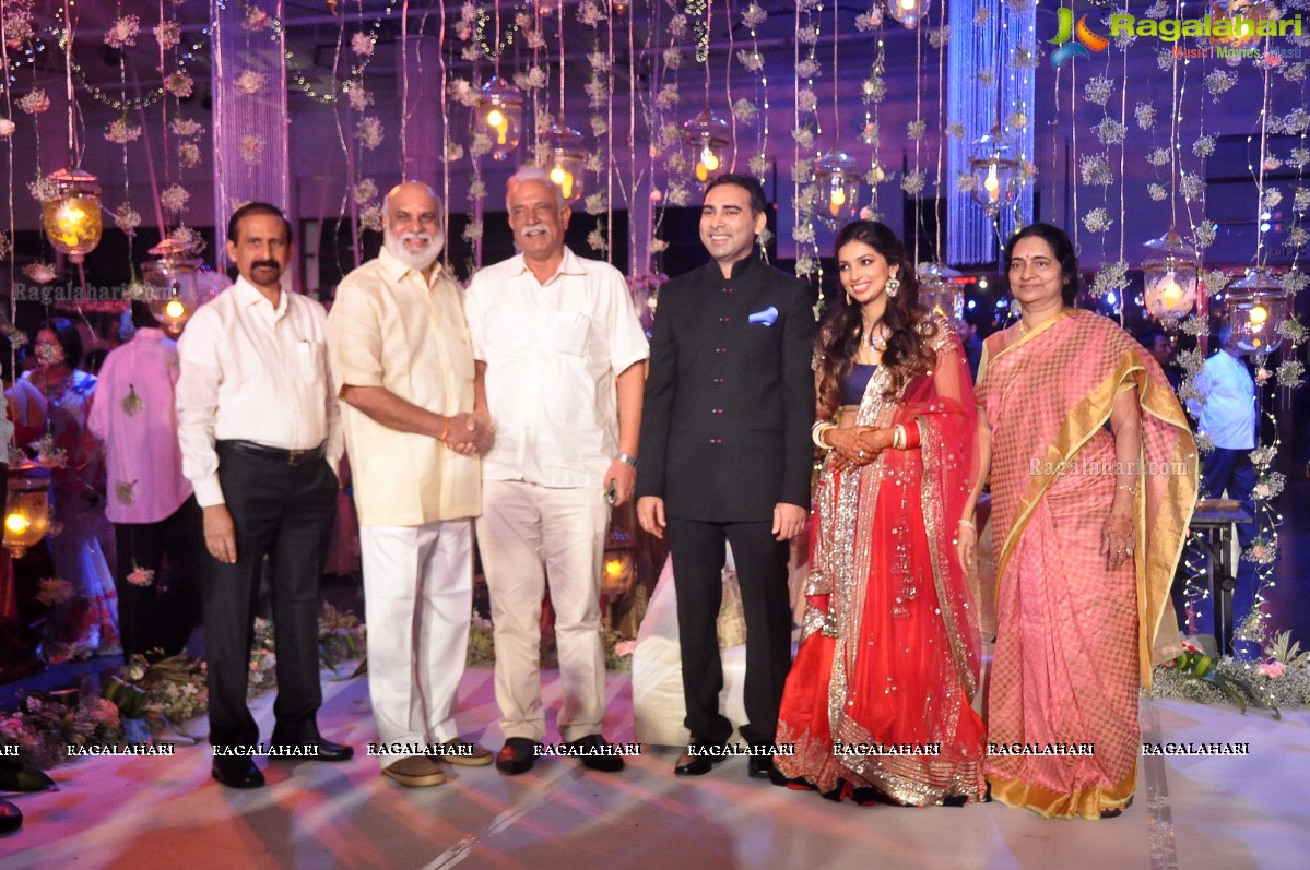 Raghavendra Rao's Son Prakash Rao Wedding Reception