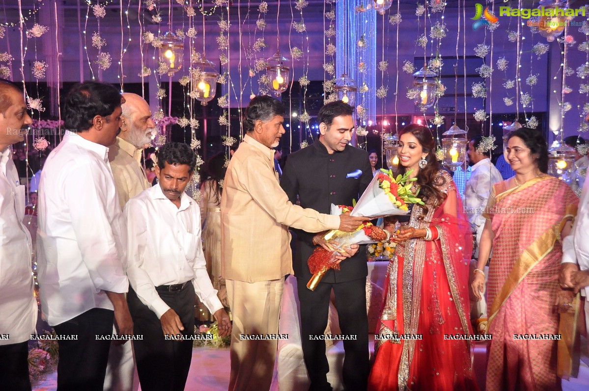 Raghavendra Rao's Son Prakash Rao Wedding Reception