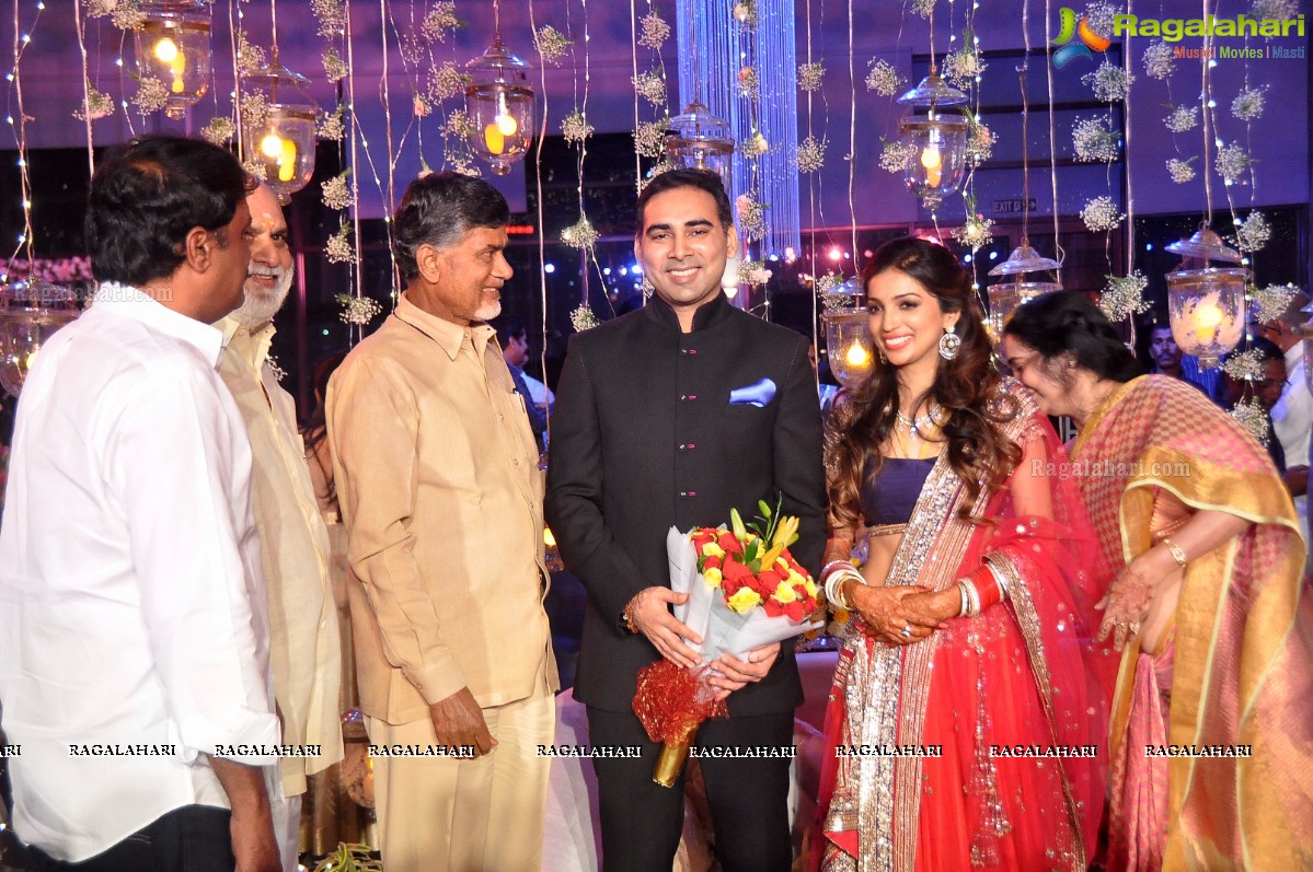 Raghavendra Rao's Son Prakash Rao Wedding Reception