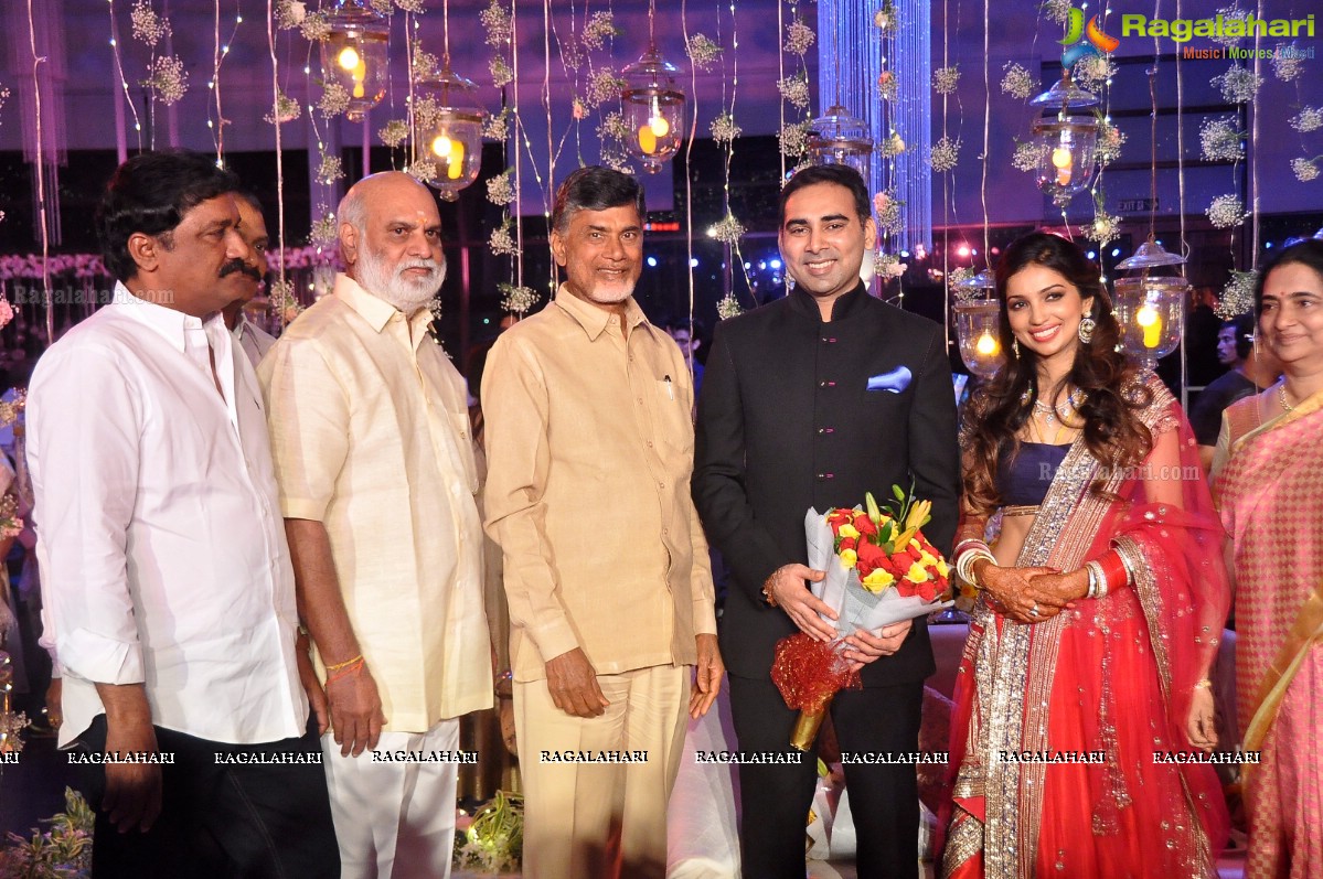 Raghavendra Rao's Son Prakash Rao Wedding Reception