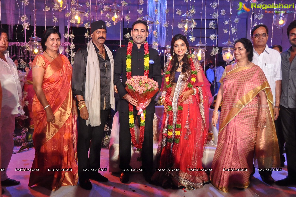 Raghavendra Rao's Son Prakash Rao Wedding Reception