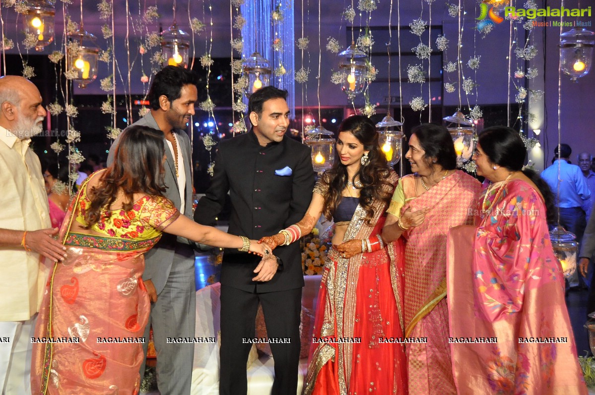 Raghavendra Rao's Son Prakash Rao Wedding Reception