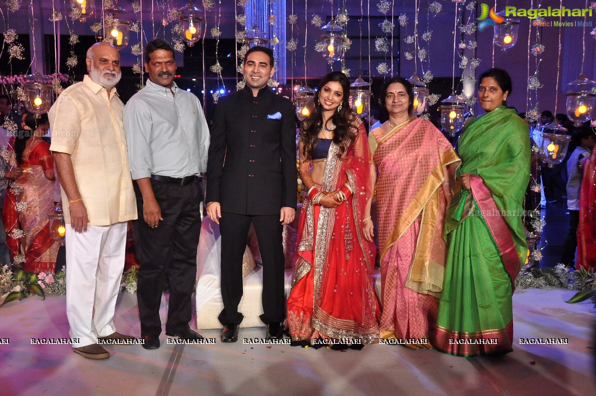 Raghavendra Rao's Son Prakash Rao Wedding Reception