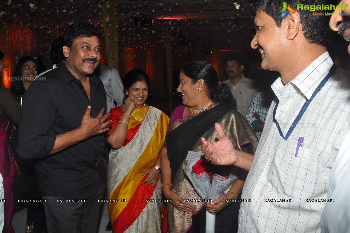 Raghavendra Rao's Son Prakash Rao Wedding Reception