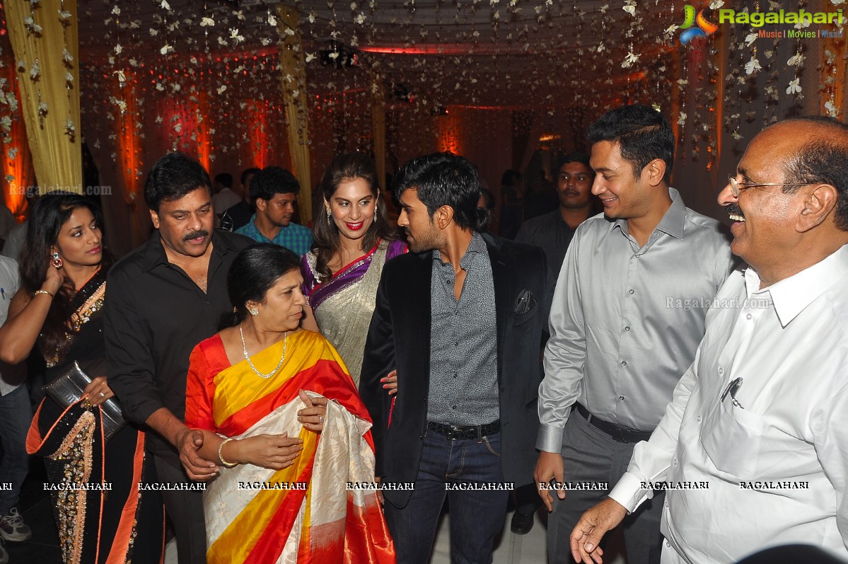 Raghavendra Rao's Son Prakash Rao Wedding Reception