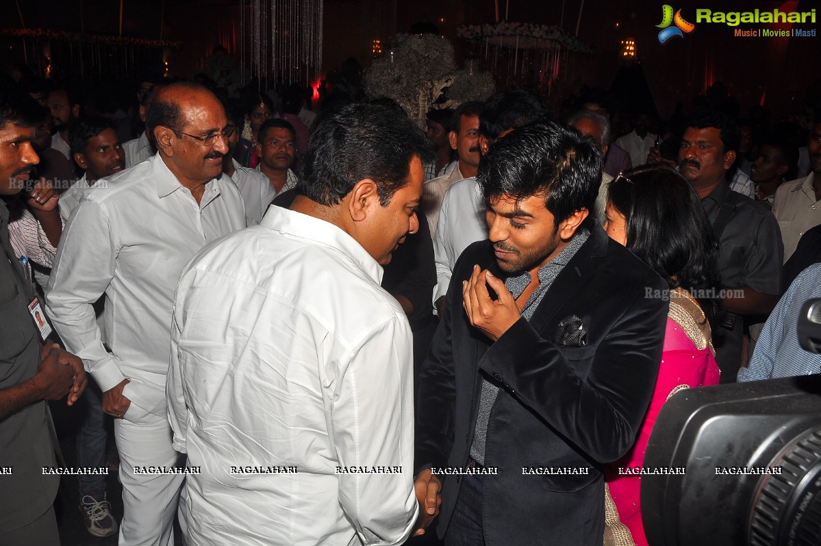 Raghavendra Rao's Son Prakash Rao Wedding Reception