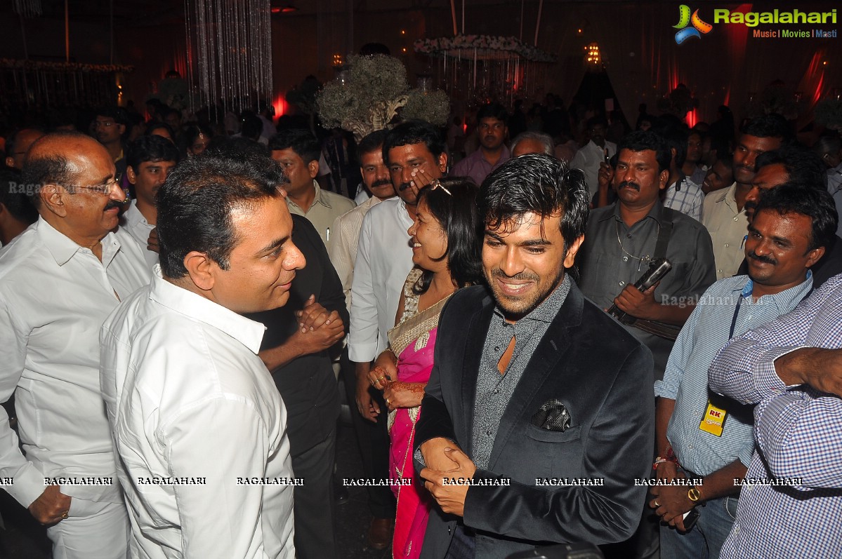 Raghavendra Rao's Son Prakash Rao Wedding Reception