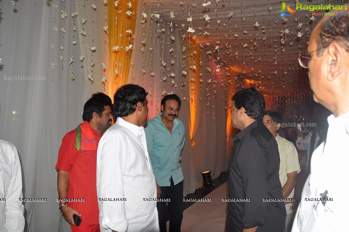 Raghavendra Rao's Son Prakash Rao Wedding Reception