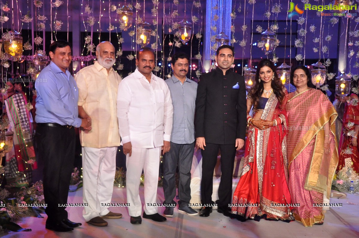 Raghavendra Rao's Son Prakash Rao Wedding Reception