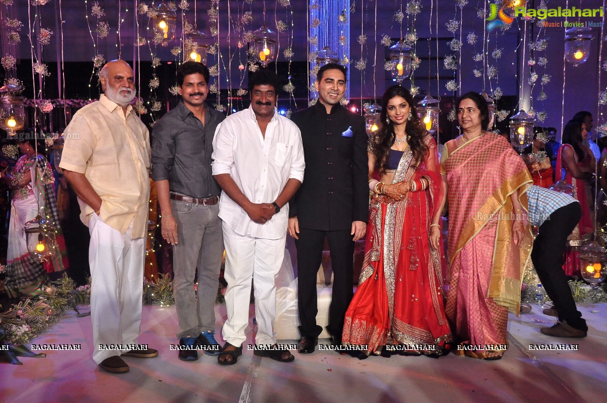 Raghavendra Rao's Son Prakash Rao Wedding Reception