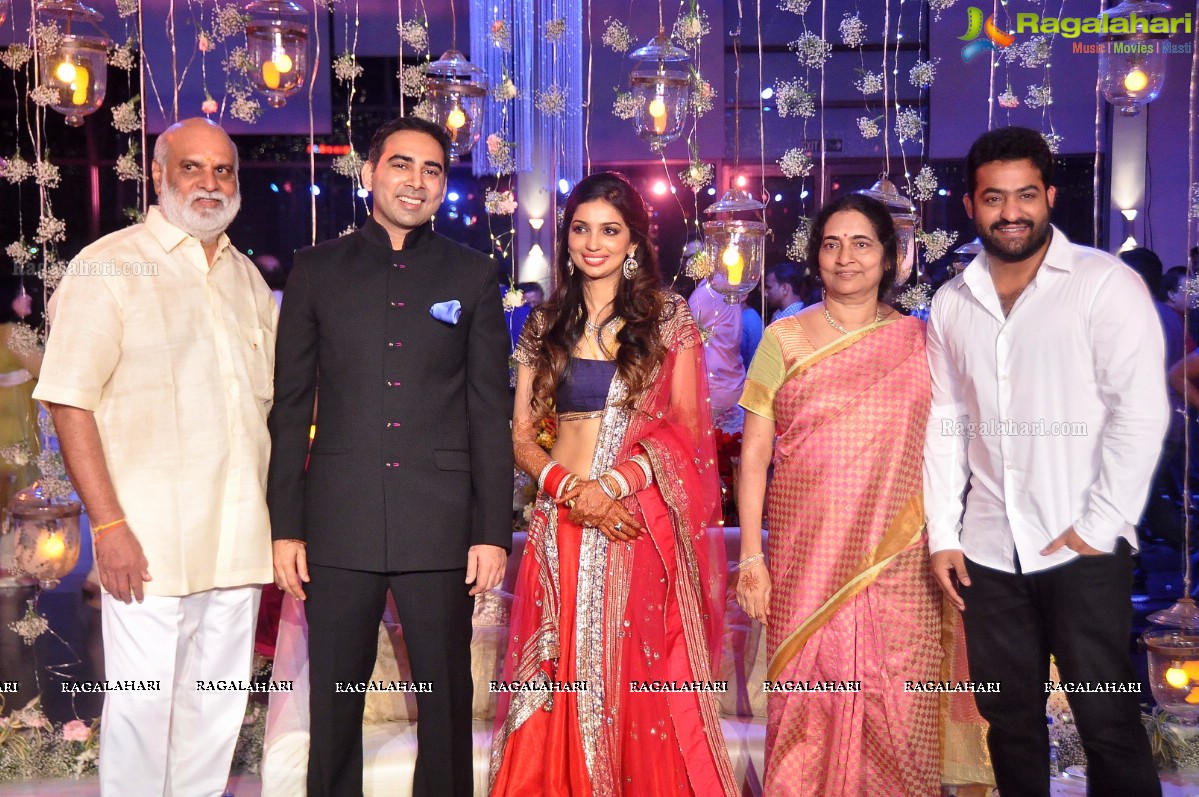 Raghavendra Rao's Son Prakash Rao Wedding Reception