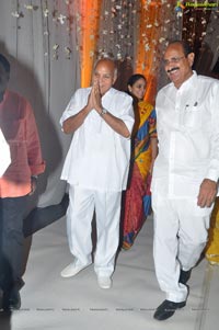 Raghavendra Rao Son Wedding Reception