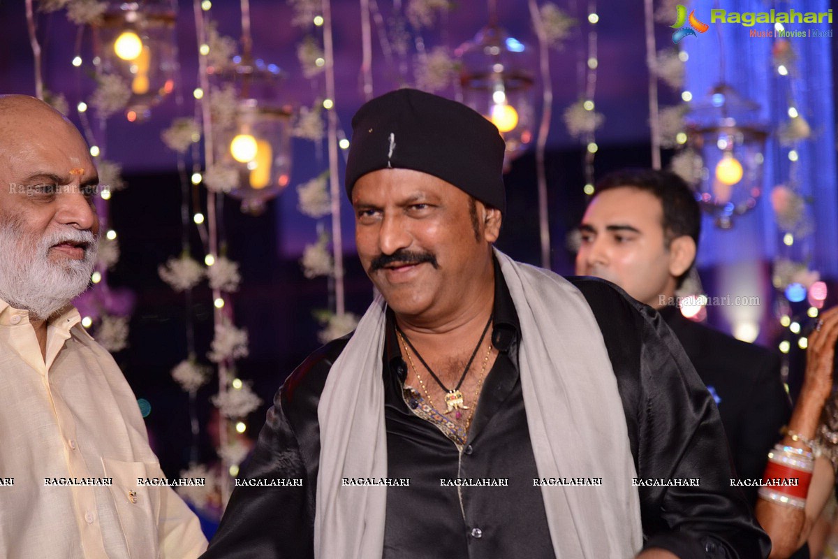 Raghavendra Rao's Son Prakash Rao Wedding Reception