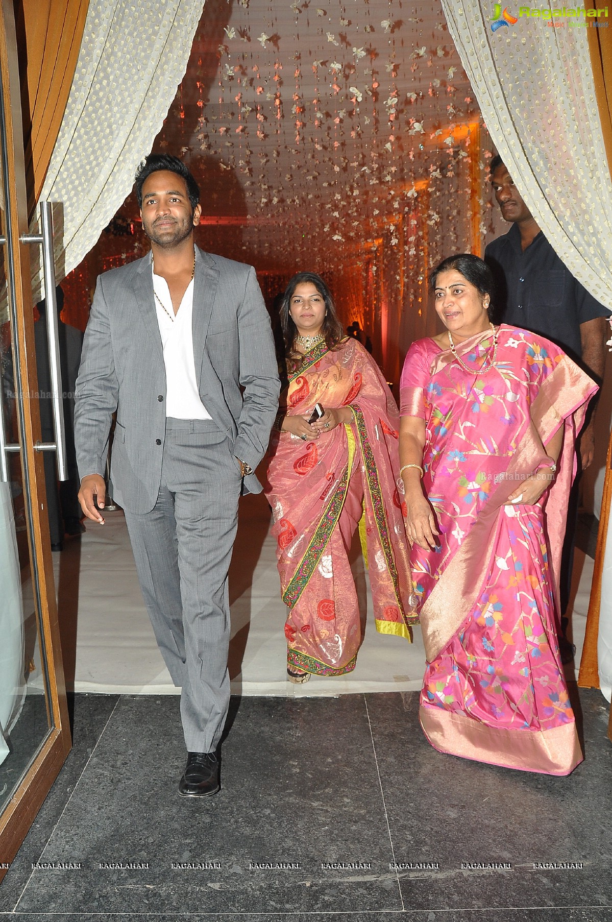 Raghavendra Rao's Son Prakash Rao Wedding Reception