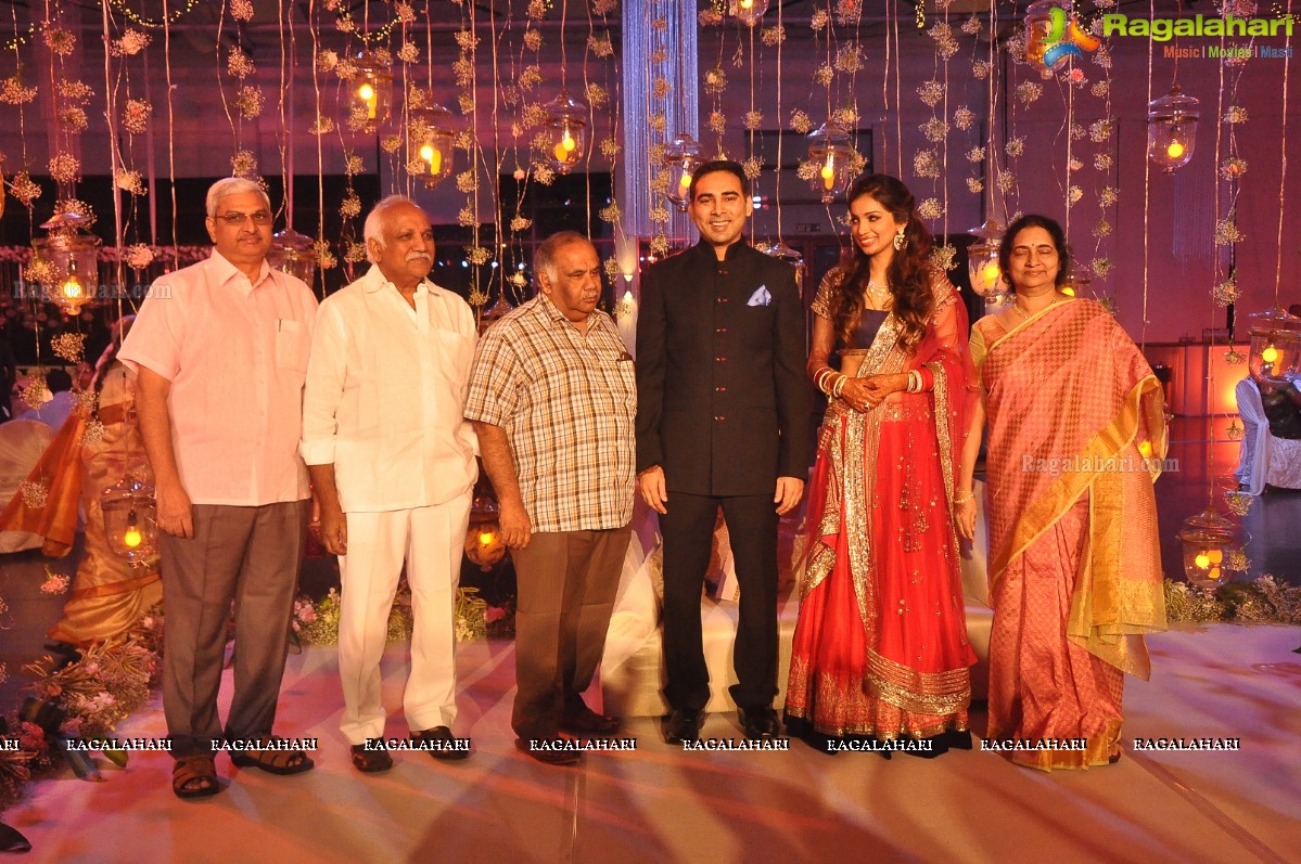 Raghavendra Rao's Son Prakash Rao Wedding Reception