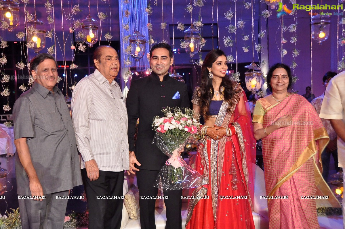 Raghavendra Rao's Son Prakash Rao Wedding Reception