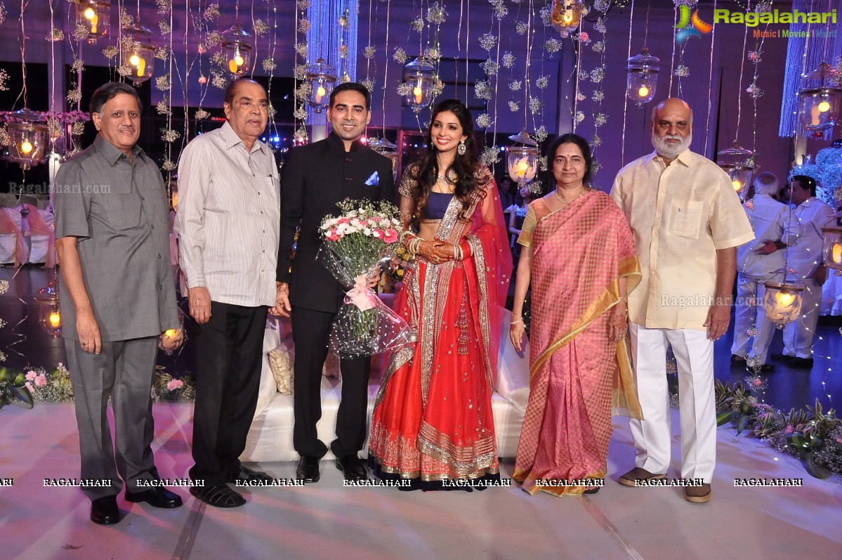 Raghavendra Rao's Son Prakash Rao Wedding Reception