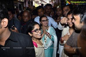 Rani Mukherji Ganesh Idols Visit