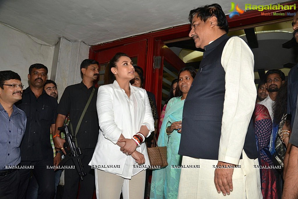 Rani Mukerji at Special Screening of film Mardaani with Maharashtra CM