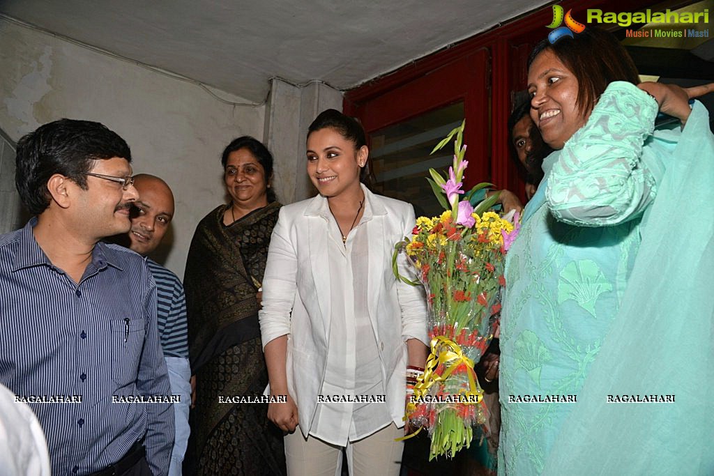 Rani Mukerji at Special Screening of film Mardaani with Maharashtra CM